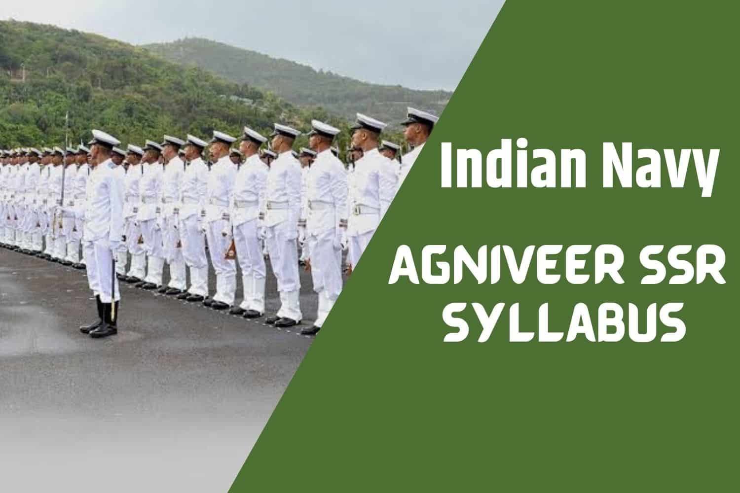 Indian Navy Agniveer SSR Syllabus 2022 In Hindi | इंडियन नेवी अग्निवीर सिलेबस इन हिंदी