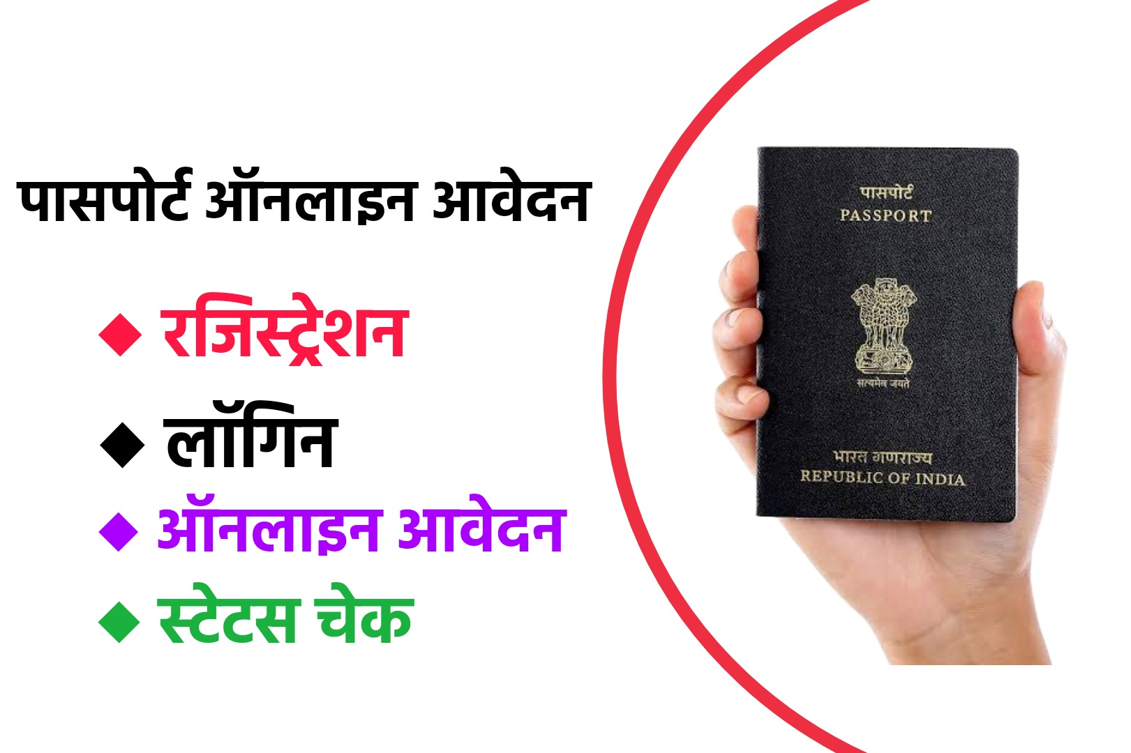 Passport Sewa - ऑनलाइन ऐसे करें पासपोर्ट के लिए आवेदन