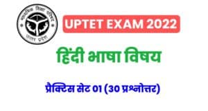 UPTET Hindi Language Practice Set 01 