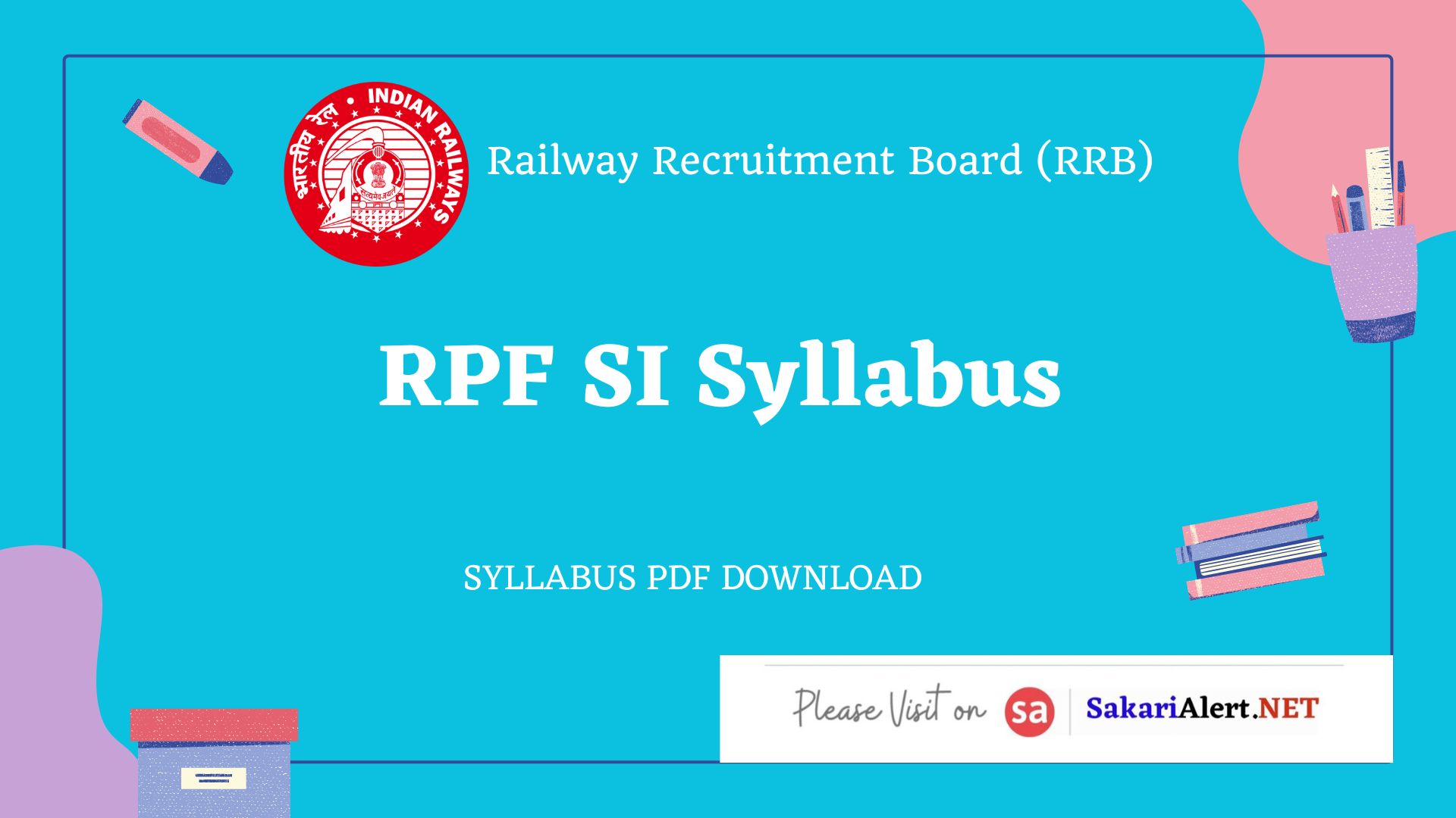 RPF SI Syllabus