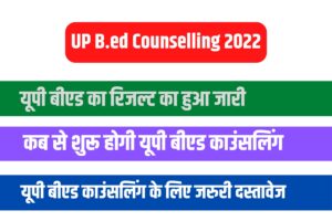 UP B.ED Counselling